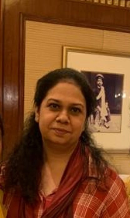 Ms. Aneesa Lakdawala from Diamond Jubilee High School.